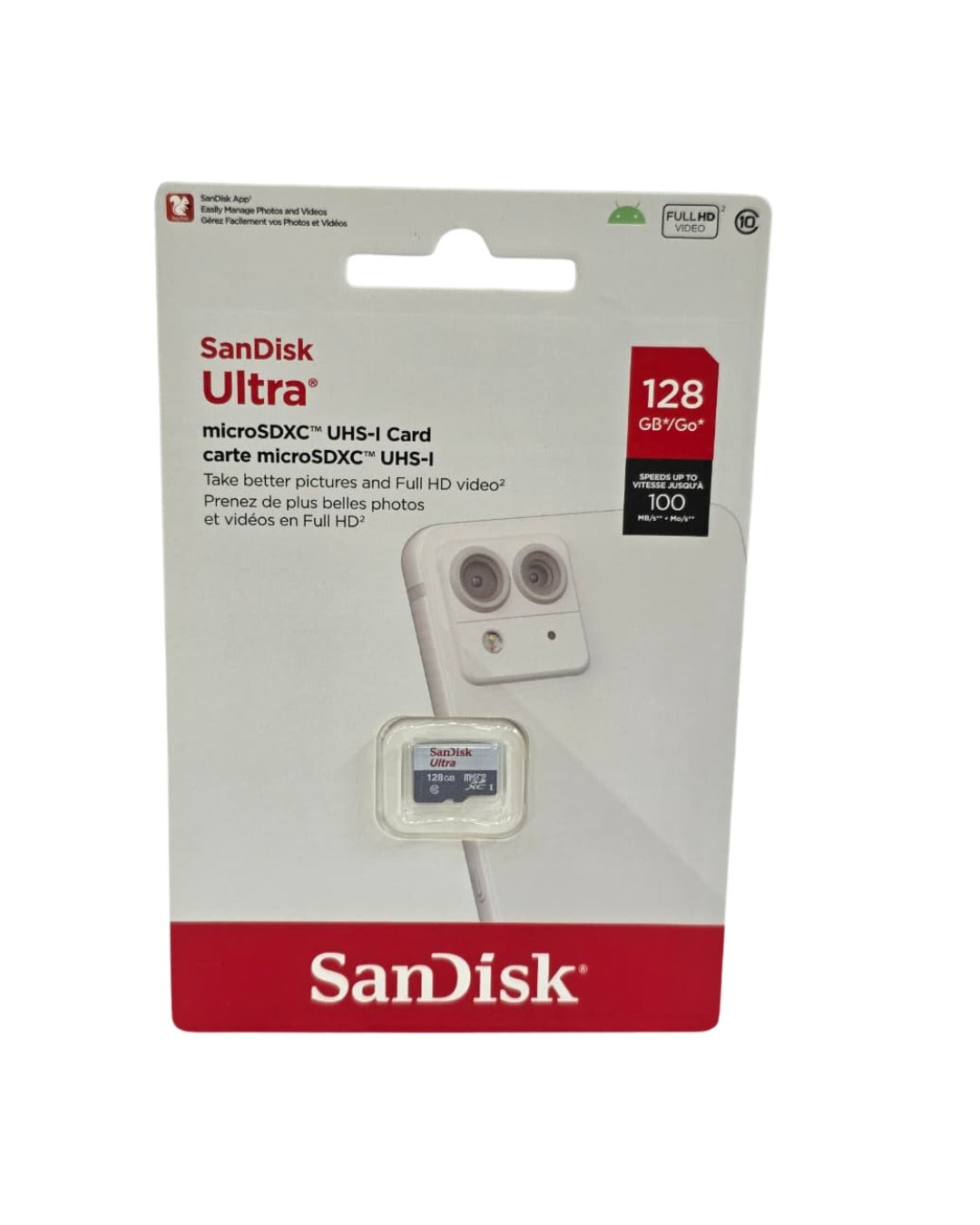 SanDisk Ultra 128GB microSDXC Card | 140MB/s A1 Rated | Skysana Enterprises