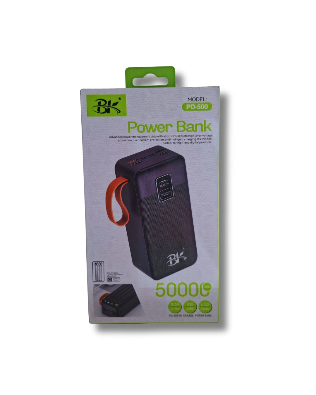 BK PD-500 Super Charge Power Bank – 50000mAh