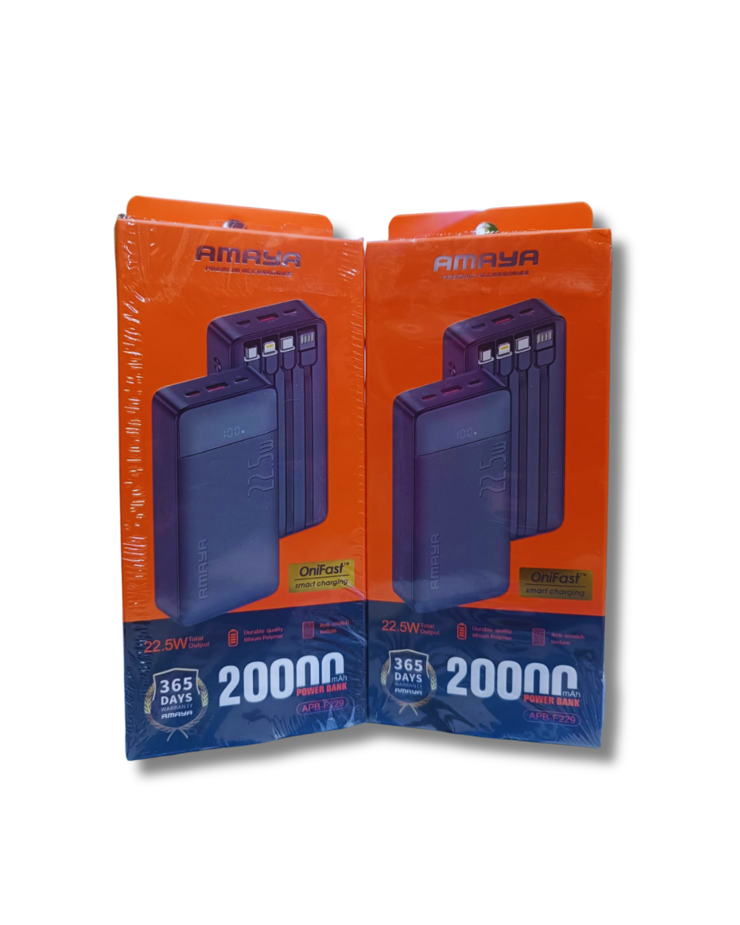 Amaya 20,000mAh 22.5W Fast Charging Power Bank