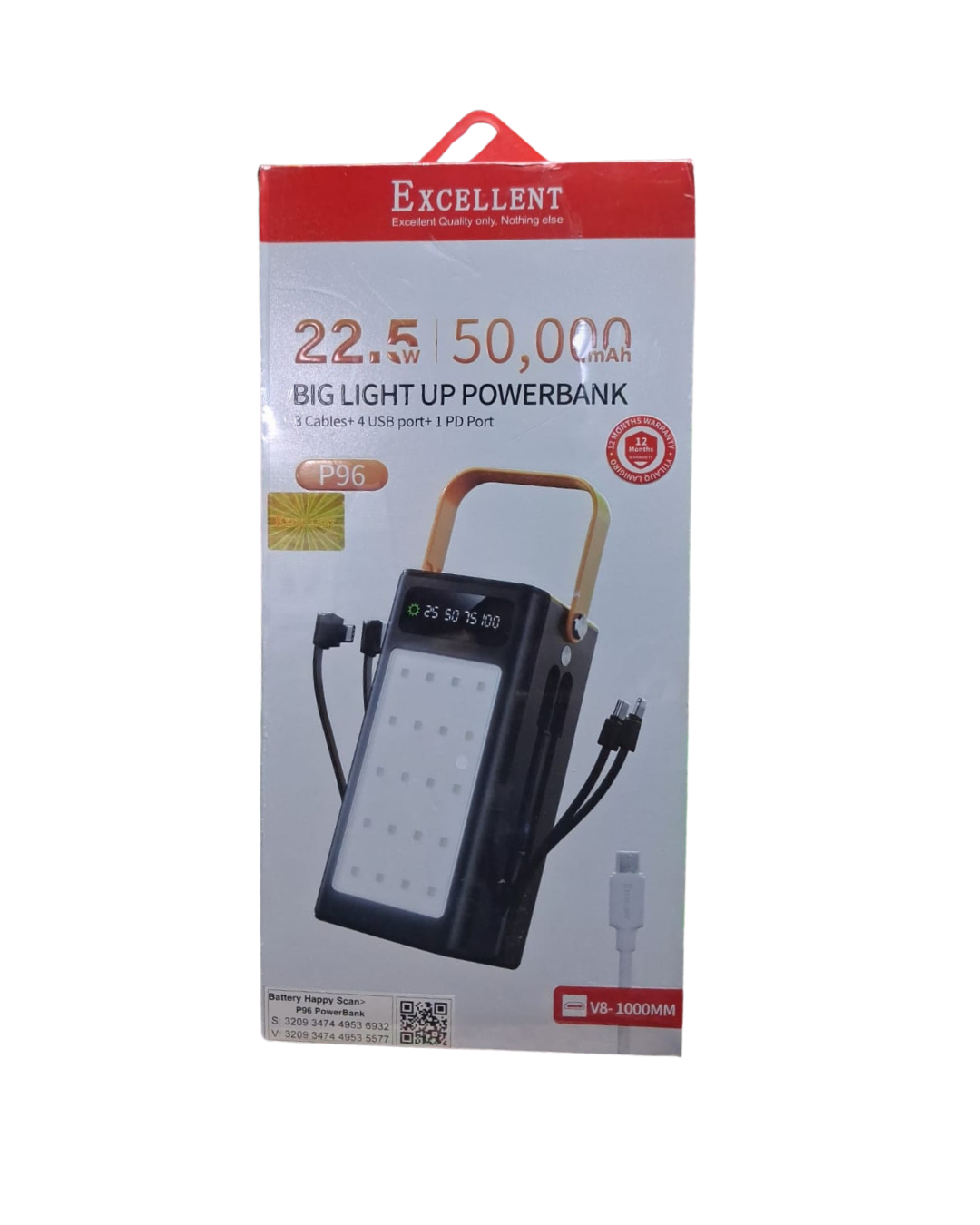 Excellent P96 50,000mAh