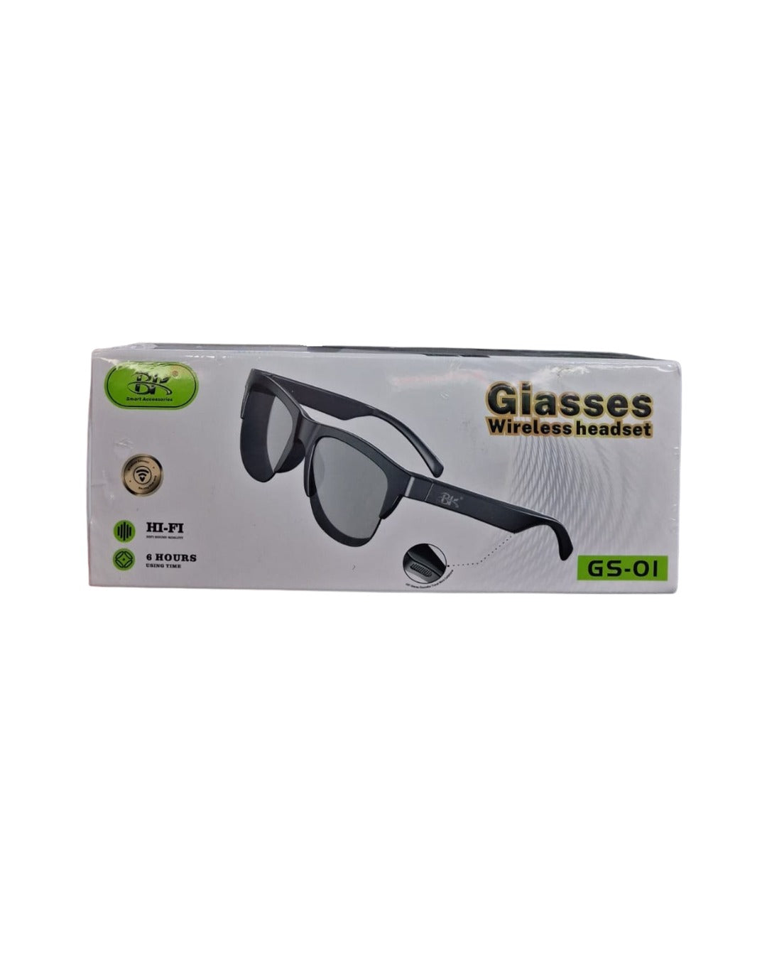 BK GS-01 Wireless Audio Smart Glasses | Polarized UV400 & Bluetooth | Skysana Enterprises