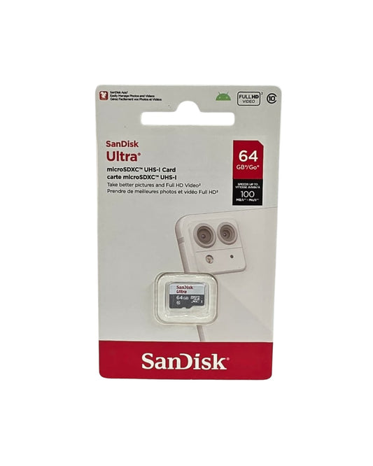 SanDisk Ultra 64GB microSDXC UHS-I Card | 140MB/s A1 Rated | Skysana Enterprises