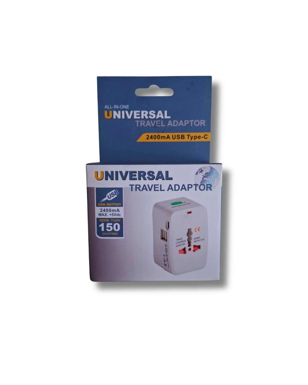 Universal Travel Adaptor 2400mA USB Type-C