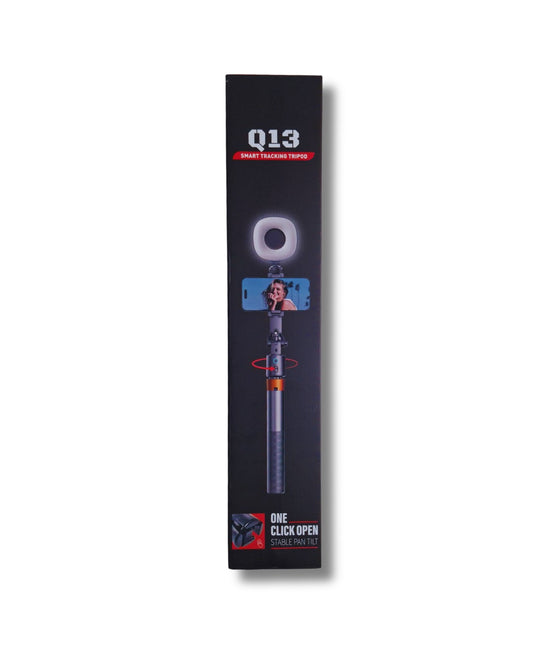 Q13 Smart Tracking Tripod with Ring Light